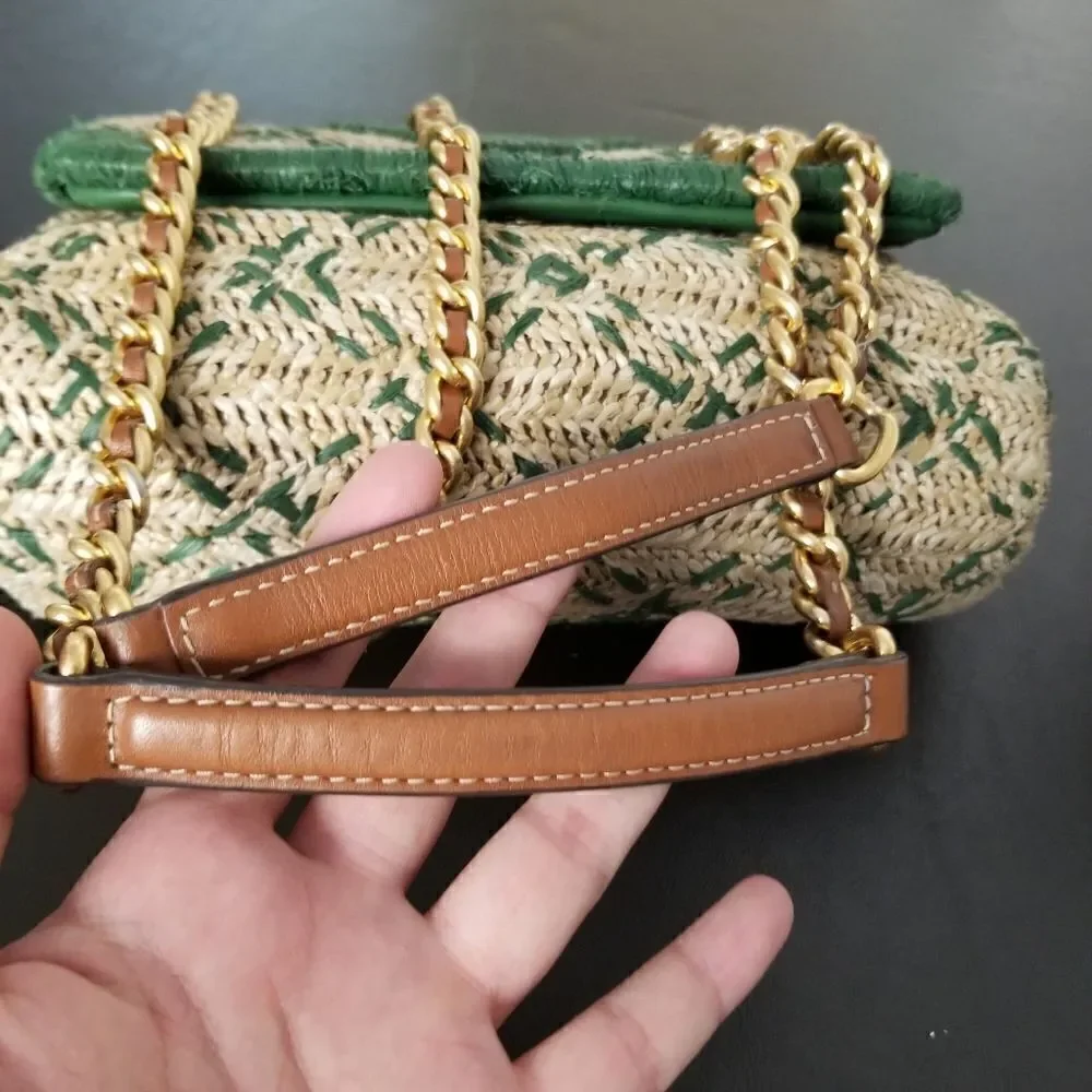 Tory Burch Fleming Bamboo Shoulder Bag